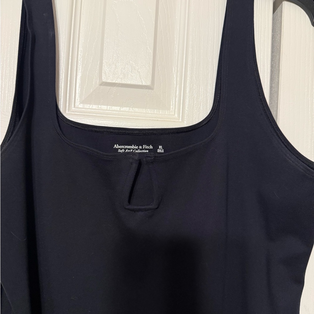Abercrombie & Fitch Black Thong Bodysuit
